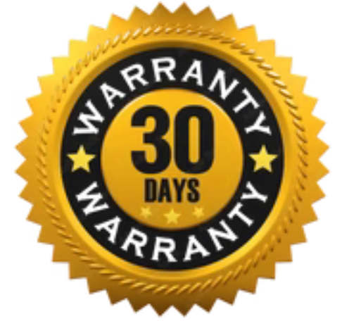 30 Days Warranty